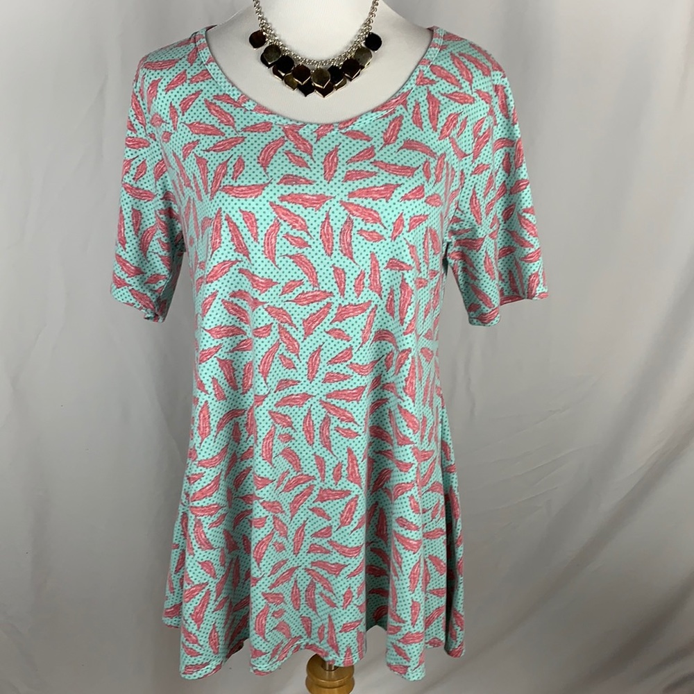 LuLaRoe Short Sleeve Scoop Neck Tunic